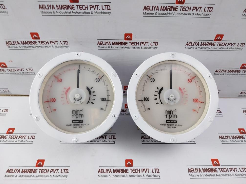 NABCO RPM Meter AHEAD 120-0-120 ASTERN