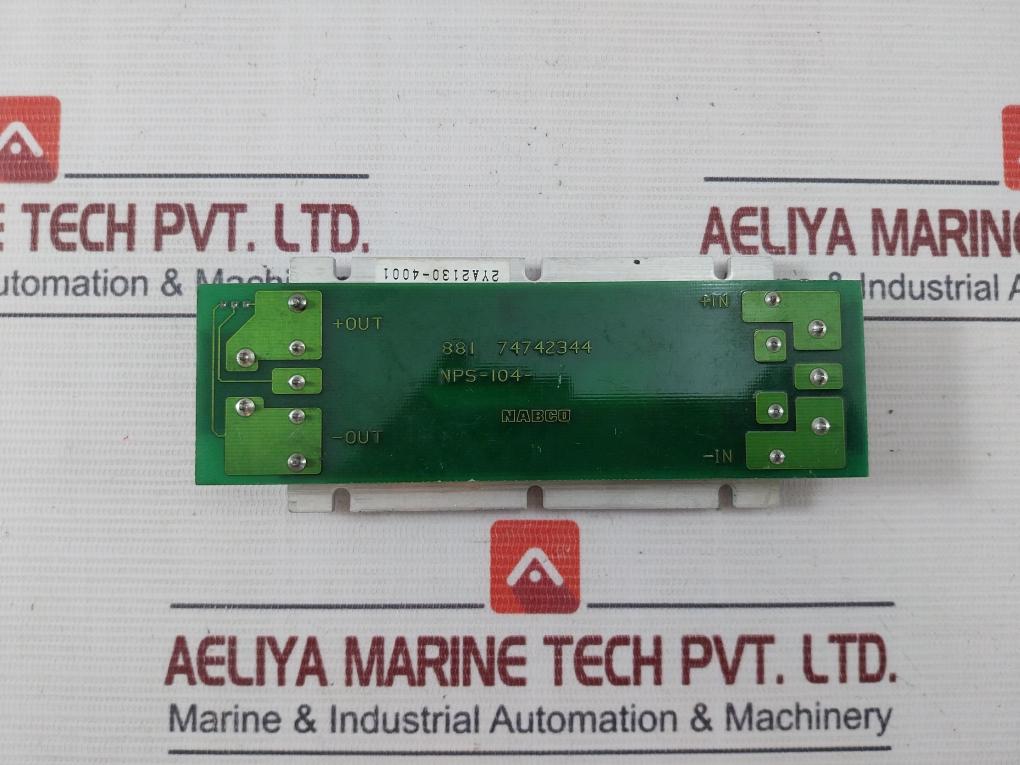 Nabco Ip-213Cw Pcb Card Module 24V-5.6A Nps-104 E120788
