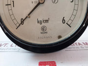 Nagano Keiki 0-6 Kg/Cm2 Pressure Gauge