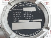 Nagano Keiki Kh51 Pressure Transmitter 0.8 Mpa