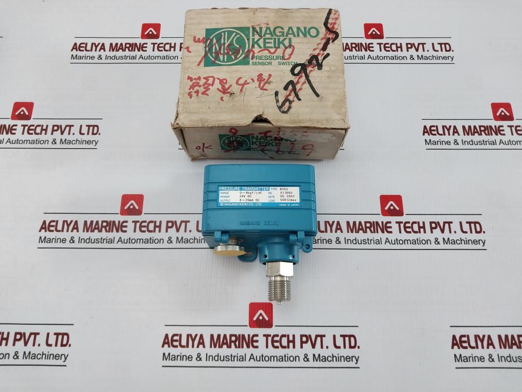Pressure Sensor Switch Kh55 Nagano Keiki 24vdc