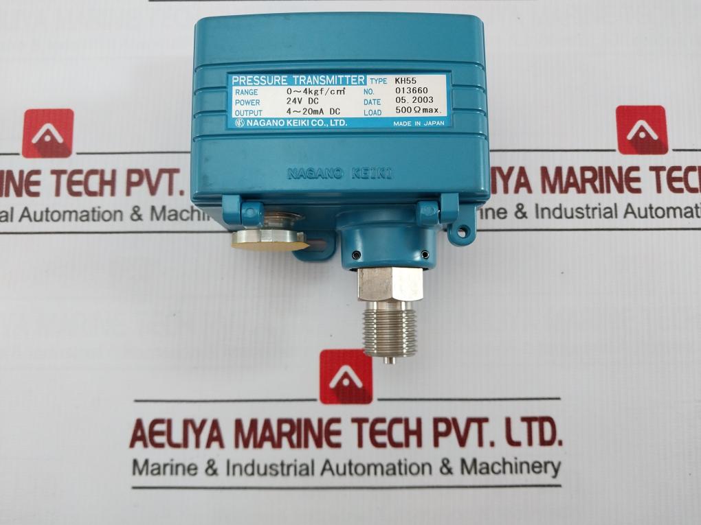 Pressure Sensor Switch Kh55 Nagano Keiki 24vdc