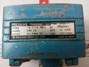 Nagano Keiki Kh55 Pressure Transmitter 4 20Ma Dc 24Vdc 500 Ohm 