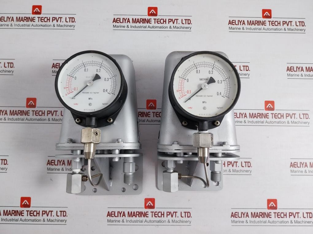 Nagano Keiki Pneumatic Pressure Transmitter -76 Cmhg - 4 Kgf/Cm2 Ke 21
