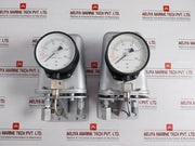 Nagano Keiki Pneumatic Pressure Transmitter -76 Cmhg - 4 Kgf/Cm2 Ke 21