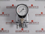Nagano Keiki Pneumatic Pressure Transmitter -76 Cmhg - 4 Kgf/Cm2 Ke 21