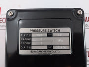 Nagano Keiki Cq20-331 Pressure Switch G32474 Ac125V