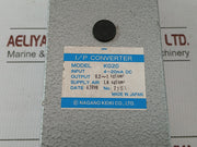 Condition in Used  Nagano Keiki Kg20 I/P Converter - 2.140 Kg