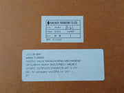 Nakakita Gasket For Astern Gurd Valve B61 900Lb