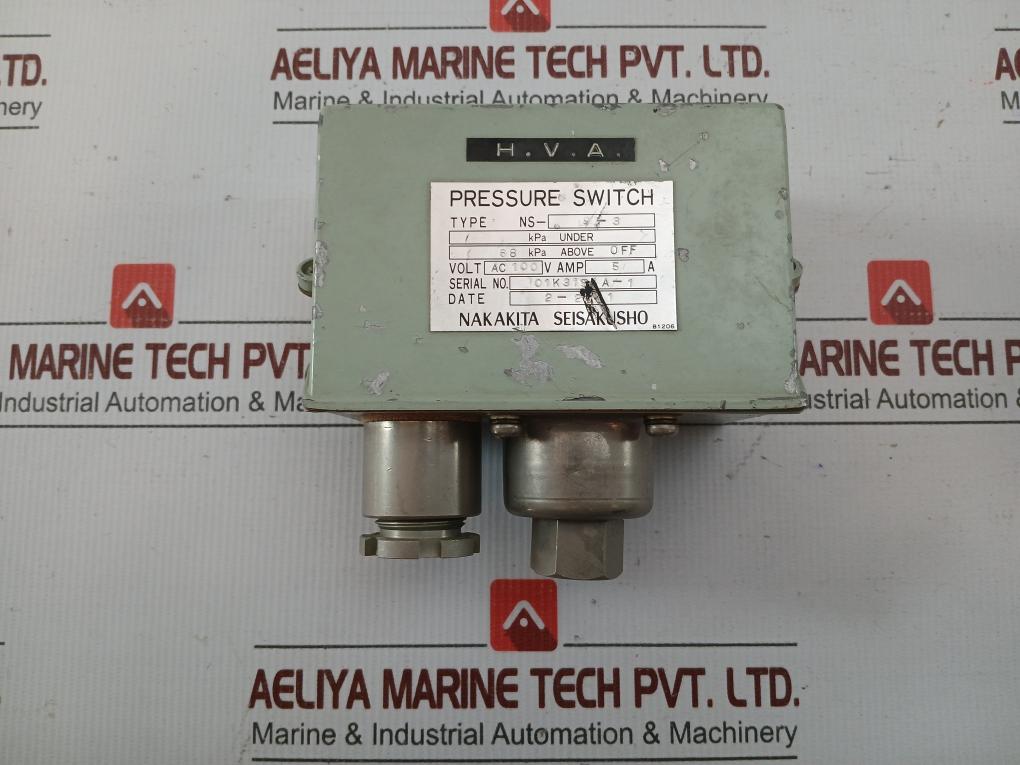 Nakakita Seisakusho Ac100v 5a Pressure Switch Ns-9-3