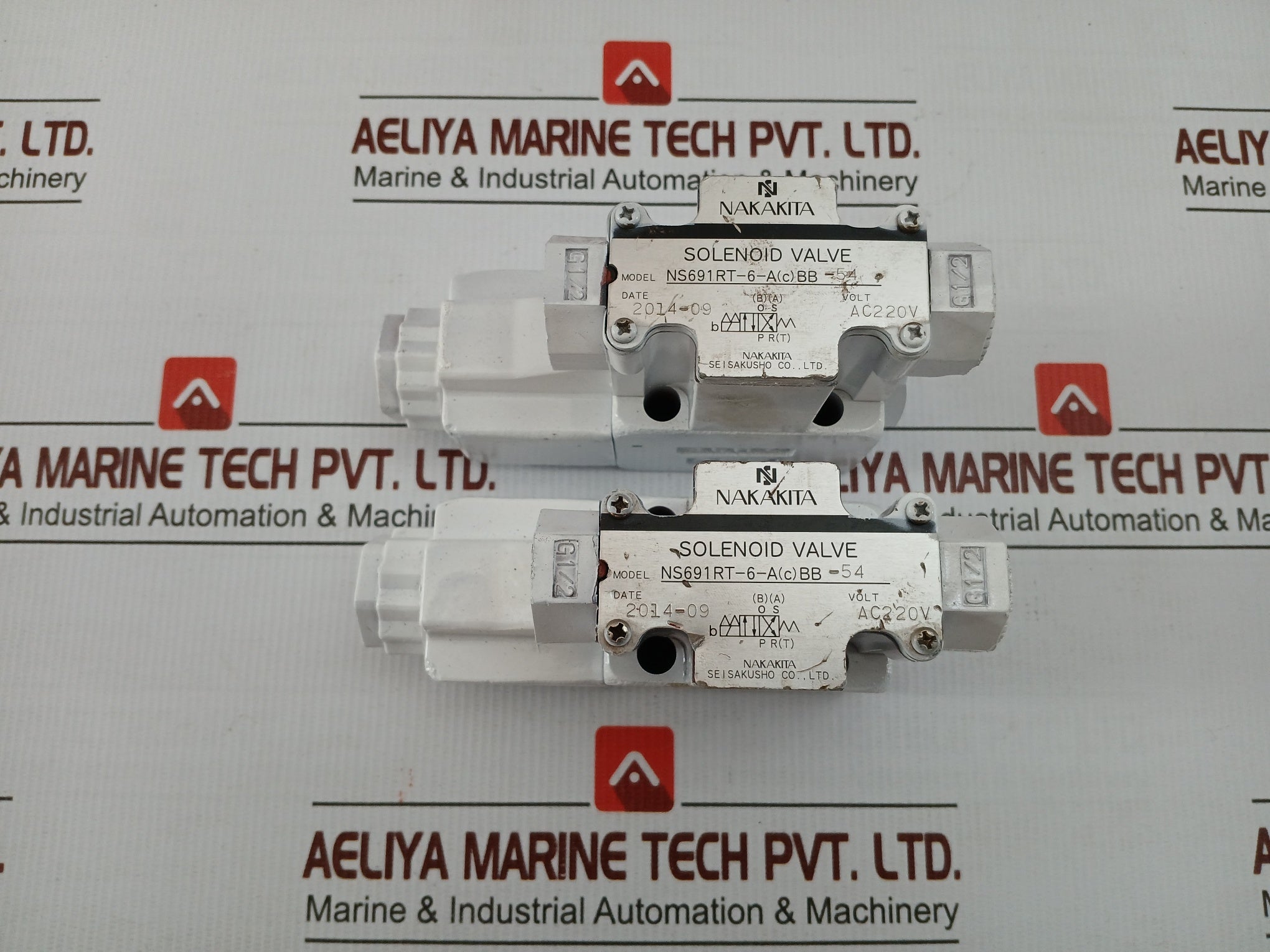 Nakakita Seisakusho Ns691rt-6-A(C)Bb-54 Solenoid Valve Ac220v