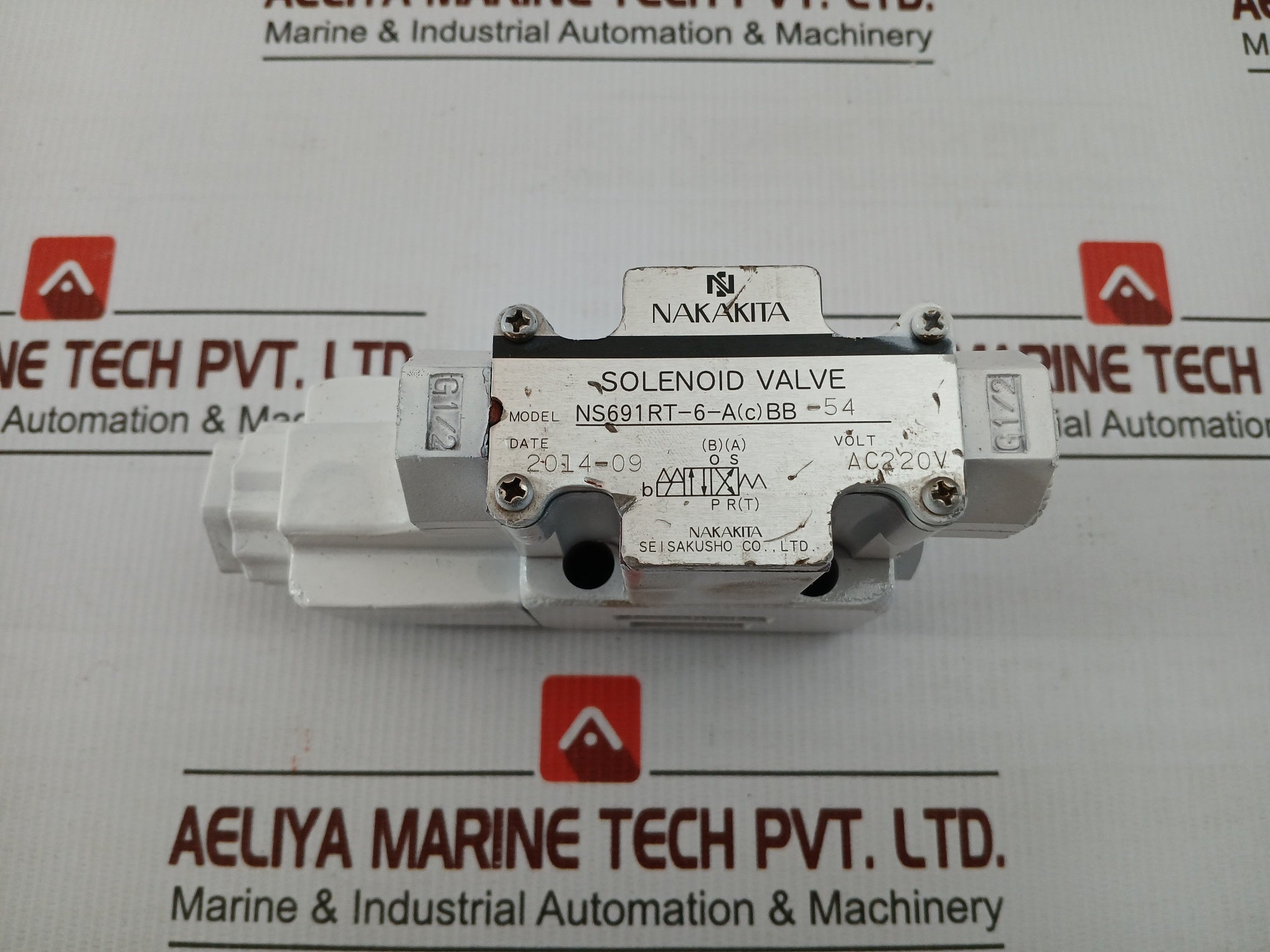 Nakakita Seisakusho Ns691rt-6-A(C)Bb-54 Solenoid Valve Ac220v