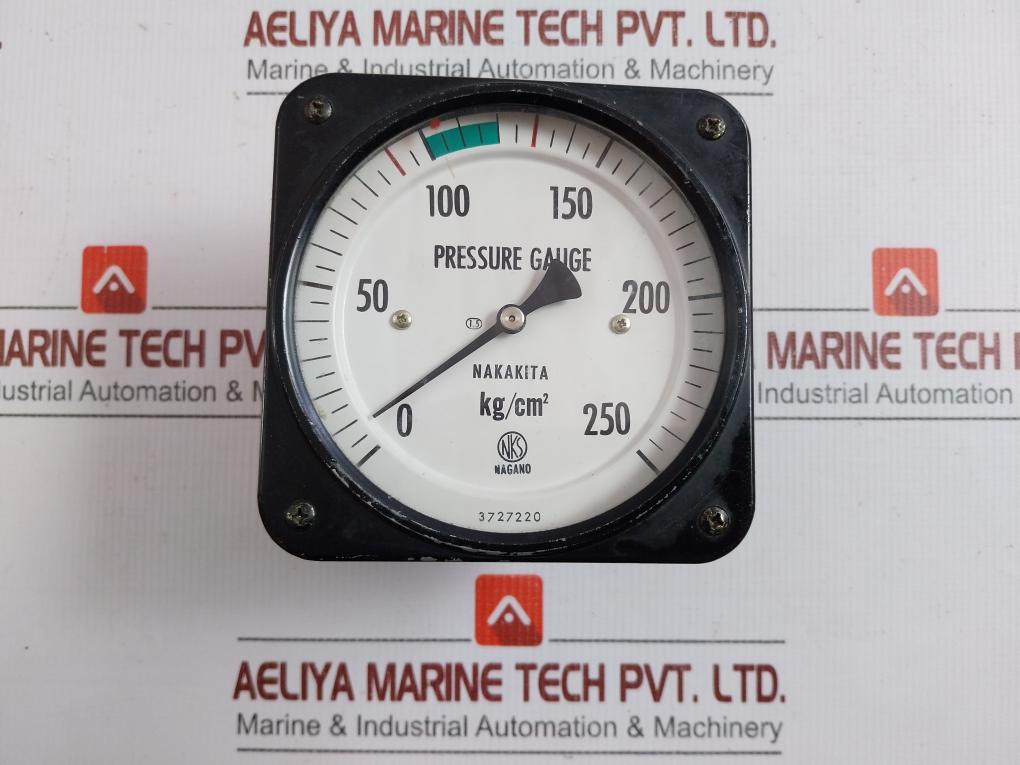 Nakakita Used Condition Pressure Gauge 0 To 250 Kg/Cm2