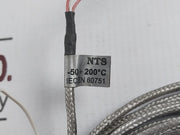 Nakra 2Xpt100/B/2 Temperature Sensor -50/200°C D-9.5Mm 3 Meter