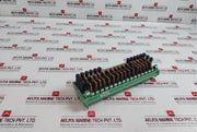 Nandi Powertronics Naab/Di16/Ssr 16 Slim Relay Board Module 230Vac 24Vdc