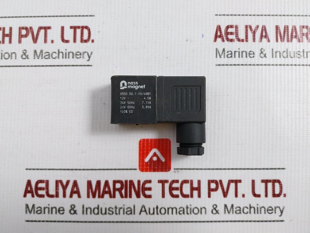 Nass Magnet Solenoid Valve Coil 24v 50hz Part No. 0550 00.1-00/4981