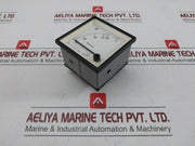 Naval Analog Panel Ammeter Used Condition 0-50a/0-250a Saci - 140 Gm