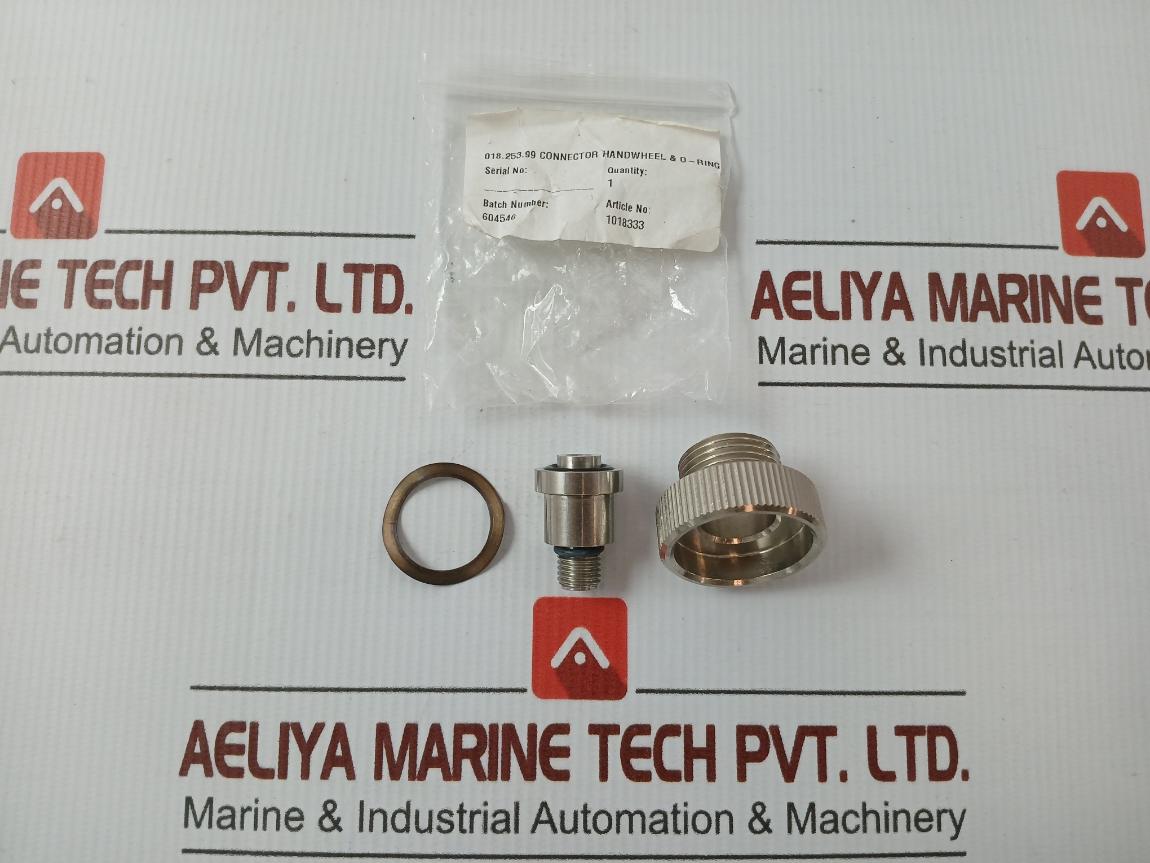 New 1018333 Connector Handwheel & O-Ring 3m Scott Safety F Dk Lkr - 100 Gm