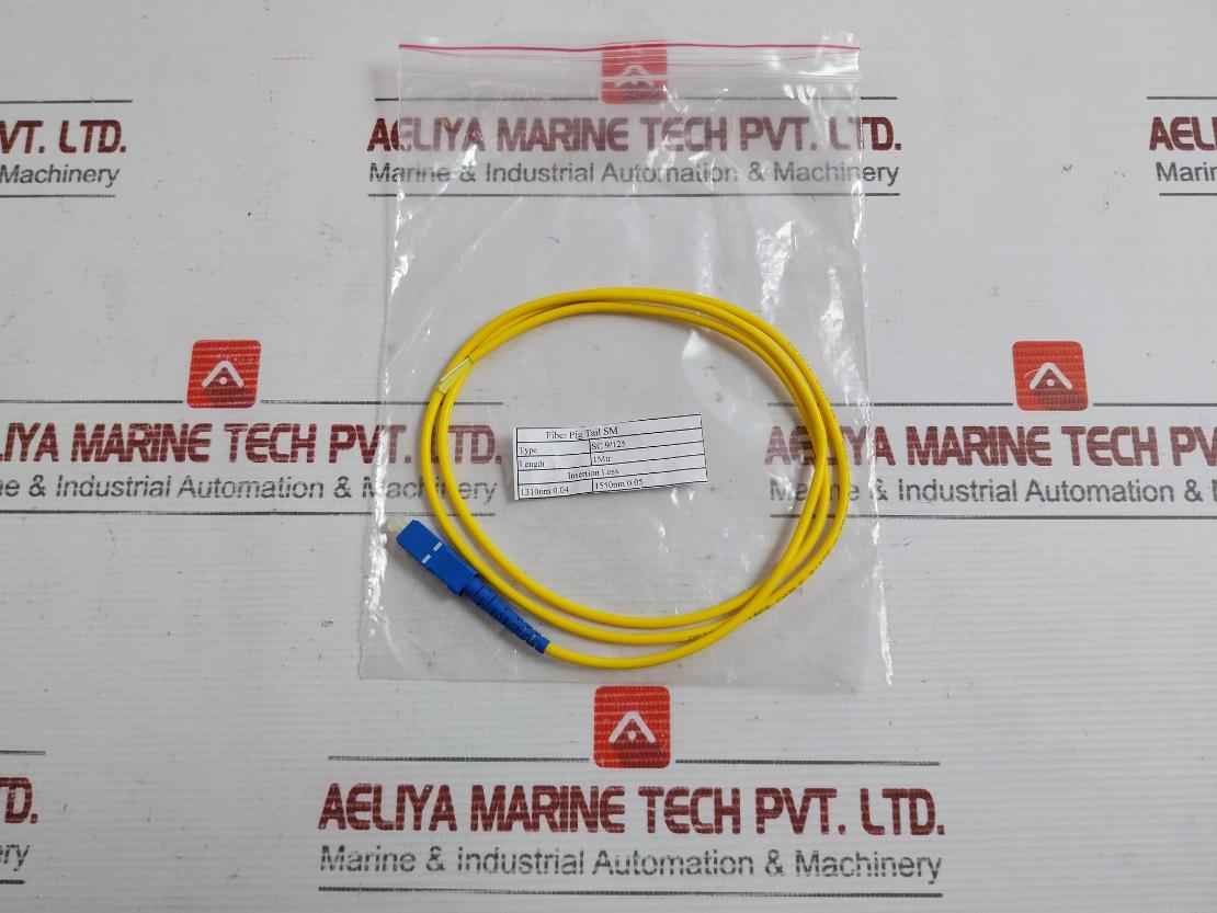 Single Mode Optical Fiber Pigtail Cable Sc 9/125 1M
