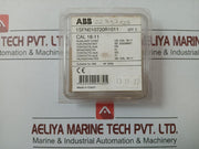 Lot Of 2x Auxiliary Contact Block By Abb Cal18-11