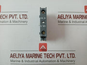 Lot Of 2x Auxiliary Contact Block By Abb Cal18-11