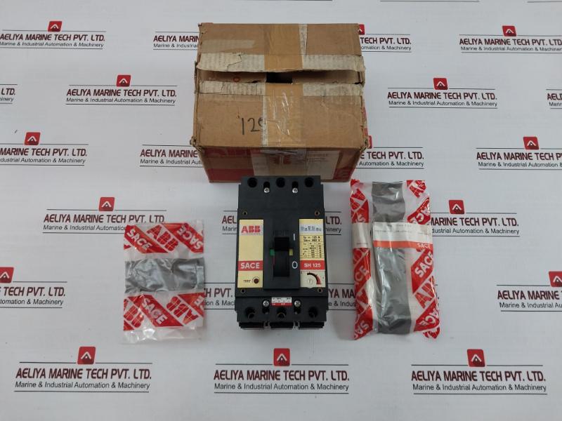 New Circuit Breaker 660v/50-60hz Part No. Sh 125 Abb
