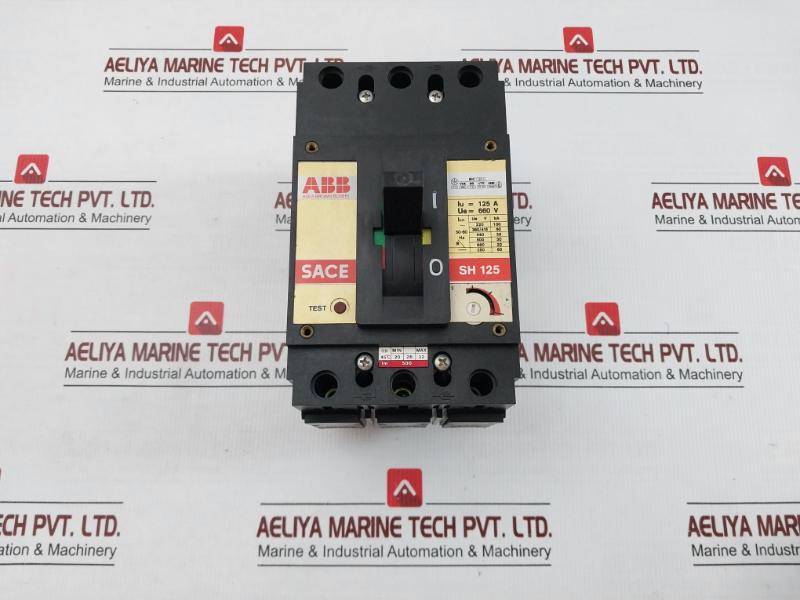 New Circuit Breaker 660v/50-60hz Part No. Sh 125 Abb