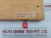 New Condition 150-300Mm Outside Micrometer Set