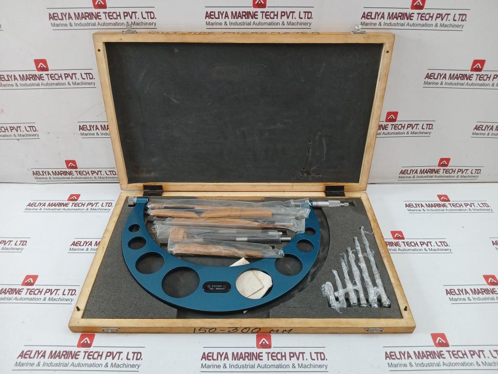 New Condition 150-300Mm Outside Micrometer Set