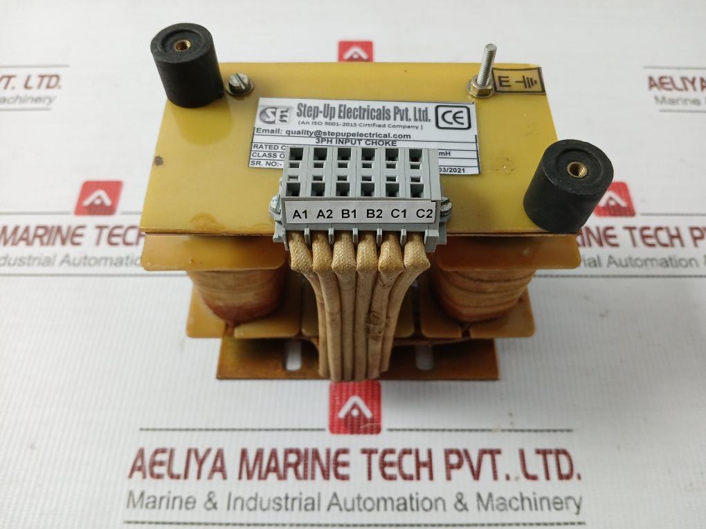 New Condition 3ph Input Choke 4a By Step-Up Electricals