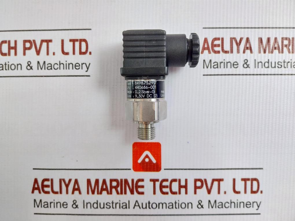 New Condition 8498.75.2917 Pressure Transmitter 6 Bar 9..30v Dc Trafag