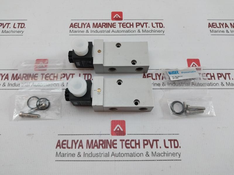 New Condition Airtec 230v 50-60hz 10bar Solenoid Pneumatic Valve Part No. Mn-06-311-Hn