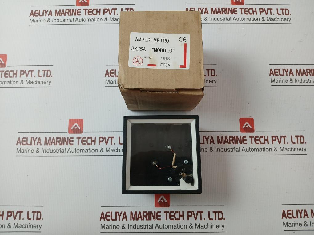 New Condition  Analog Ammeter Saci Ec3v