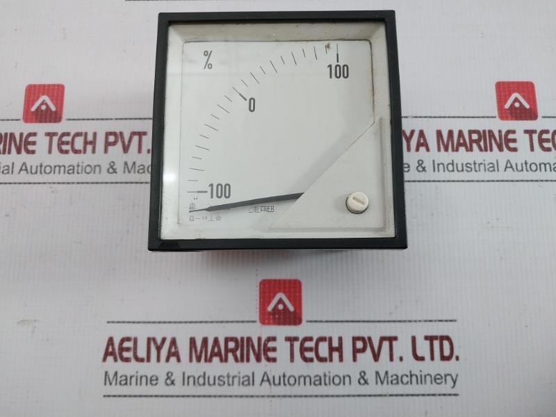 New Condition Analog Meter 4-20ma Frer 100-0-100 %