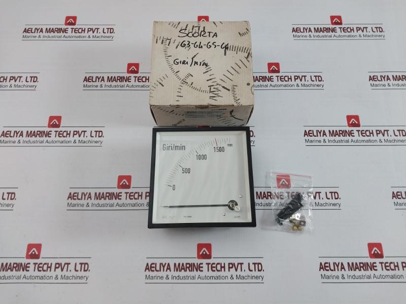New Condition Analog Rpm Panel Tachometer Frer 0-4-20ma F14mmaxxxz42