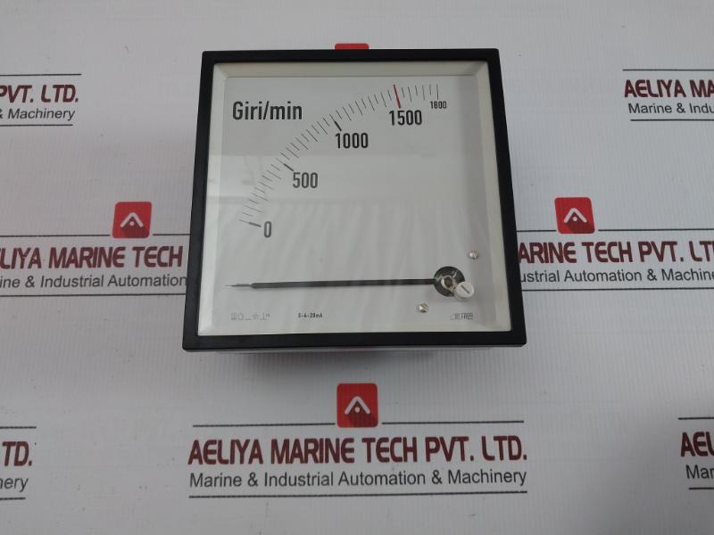 New Condition Analog Rpm Panel Tachometer Frer 0-4-20ma F14mmaxxxz42