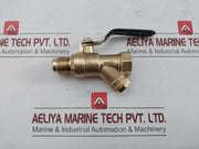 New Condition Ball Valve With Strainer Pn 1.6 Brand Honeywell