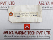 New Condition Bird-Johnson Hub Support Plate Cylindrical Plug 140 Gm