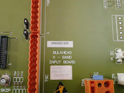 New Condition Bulkhead X-Band Input Circuit Board 9995a02/006