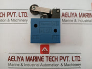 New Condition By Rexroth 363.007.000.0 3/2-Way Roller Lever Pneumatic Directional Control Valve