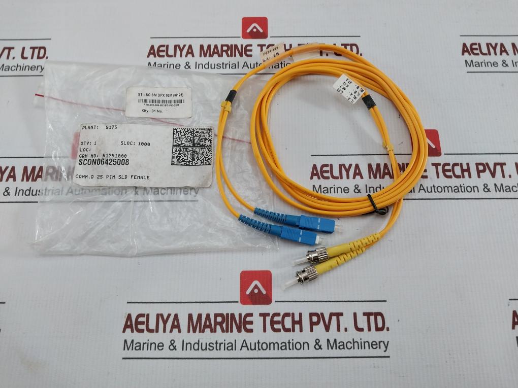 New Condition Dpx 02m (9/125)St-Sc Sm Fiber Optic Cable P674-192
