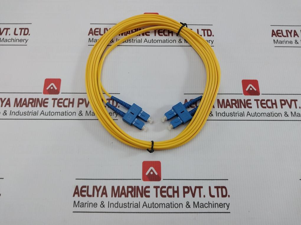 New Condition Duplex Fiber Optic Single Mode Patch Cord Scscsm3mpc