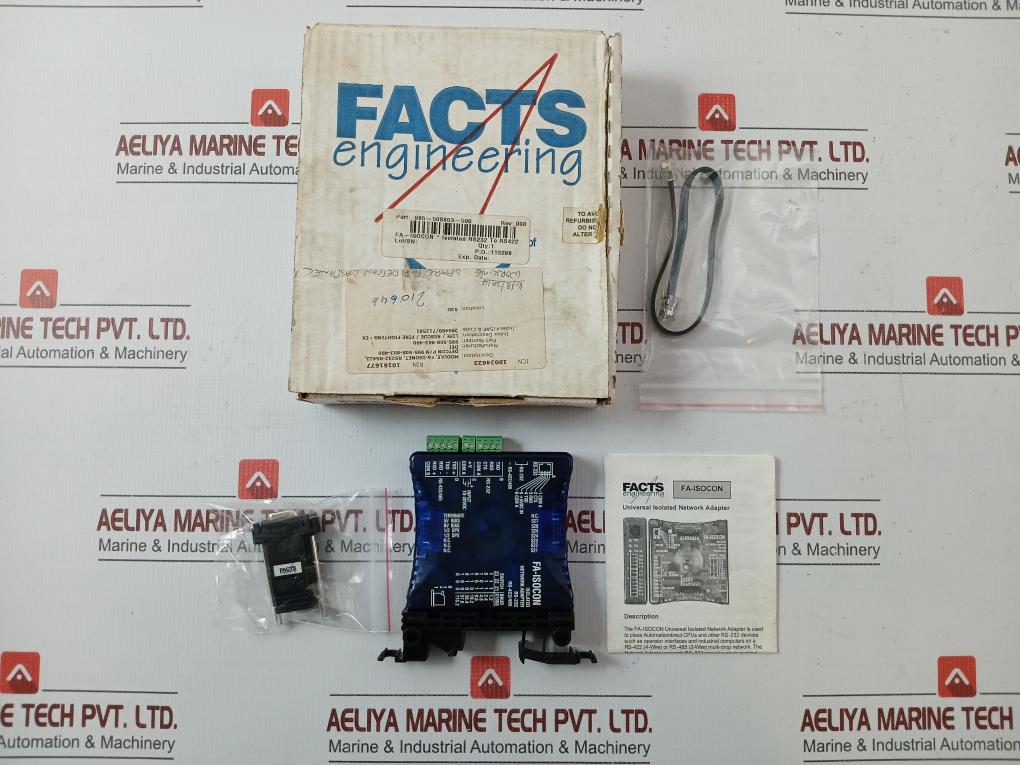 New Condition Facts Engineering Isolated Network Adapter  Fa-Isocon Rev-000 -  240 Gm