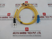New Condition Fiber Optic Cable Set Duplex Sc-St Sm Dpx 02m Singlemode