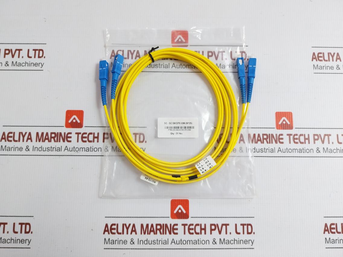 New Condition Fiber Optic Patch Cord Sc-Sc Sm Dpx 03m (9/125) R0172-64