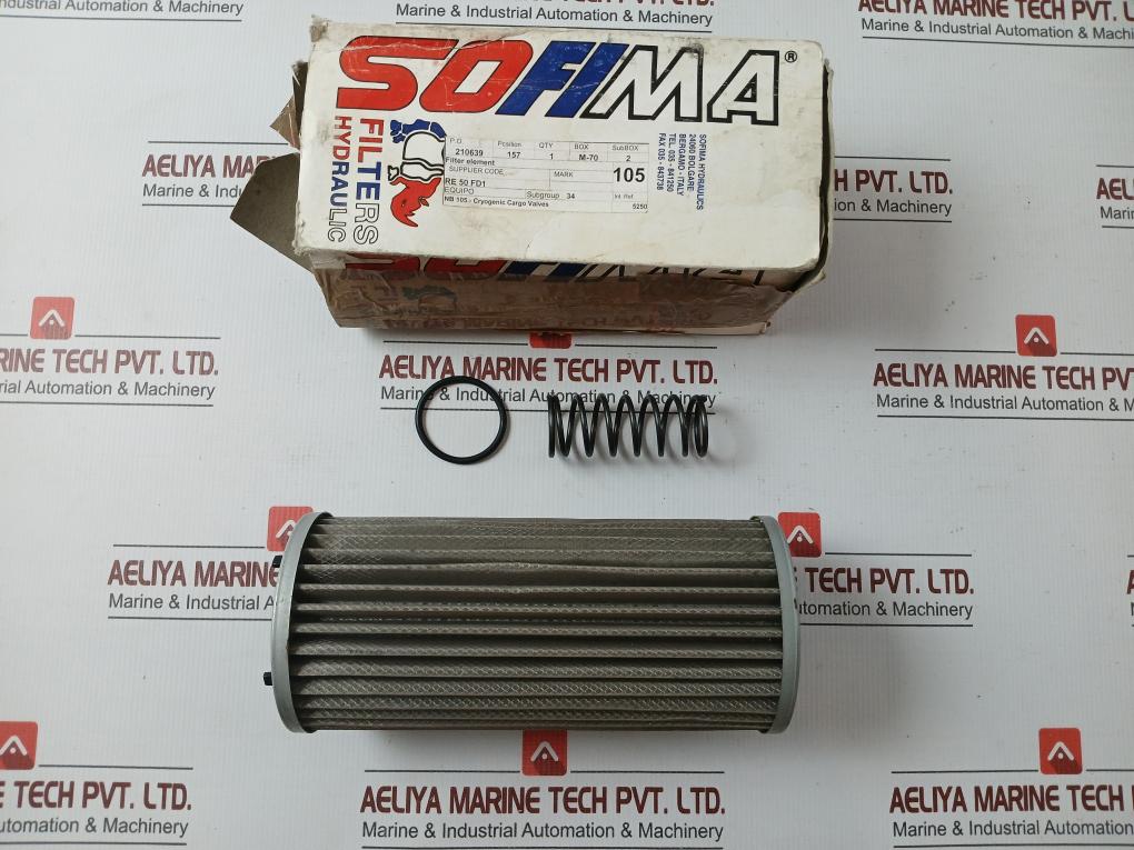 New Condition Filter Element  Sofima Hydraulic Re50ms1