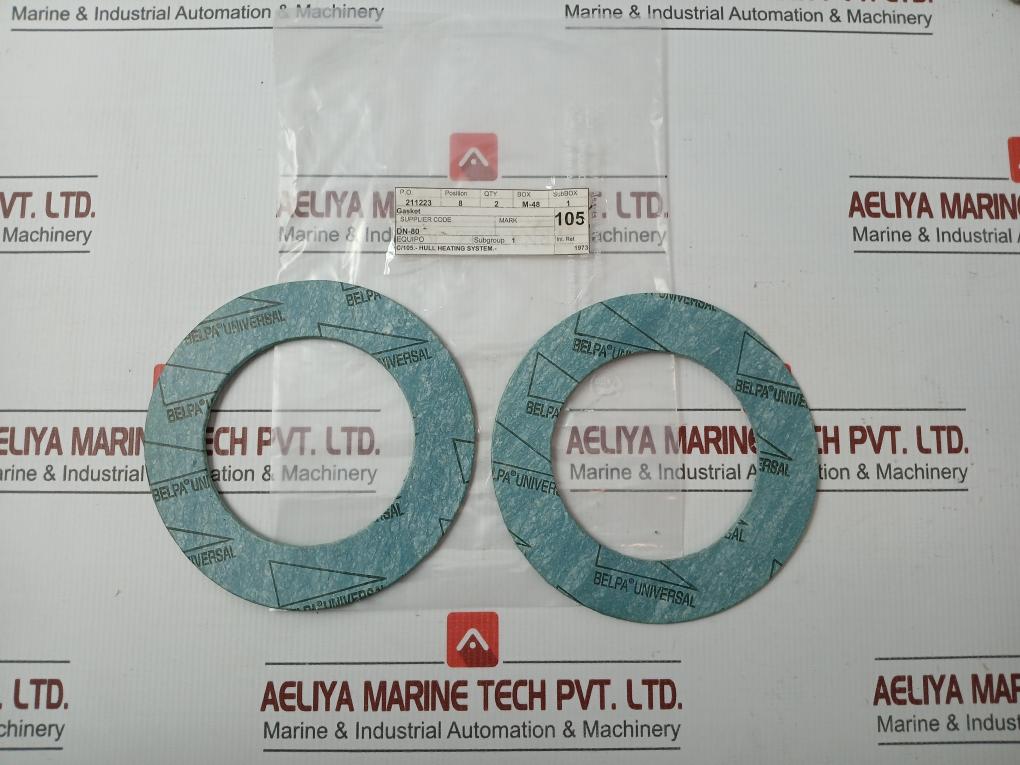 New Condition Flange Gasket Belpa Dn-80