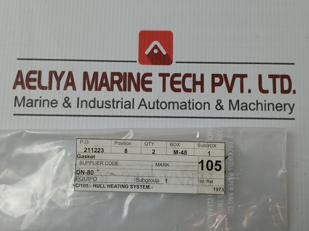 New Condition Flange Gasket Belpa Dn-80