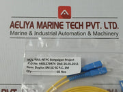 New Condition Ftek-Dx-Sm-Sc/Sc-Pc-03m Fiber Optic Cable Set 340 Gm