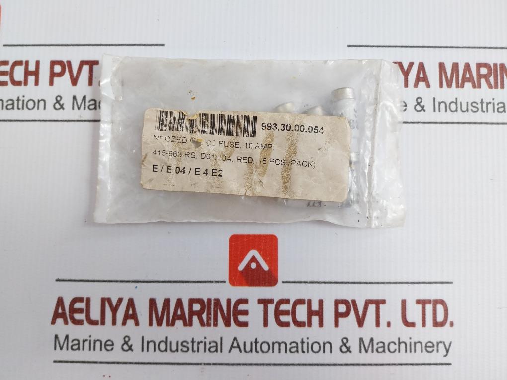New Condition Fuse 10a Brand In Eti 2211004-01 (1 Packet=5 Pcs)